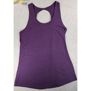 Zyia Active Purple Racerback Workout Tank Top Womens XL Twist Blackberry